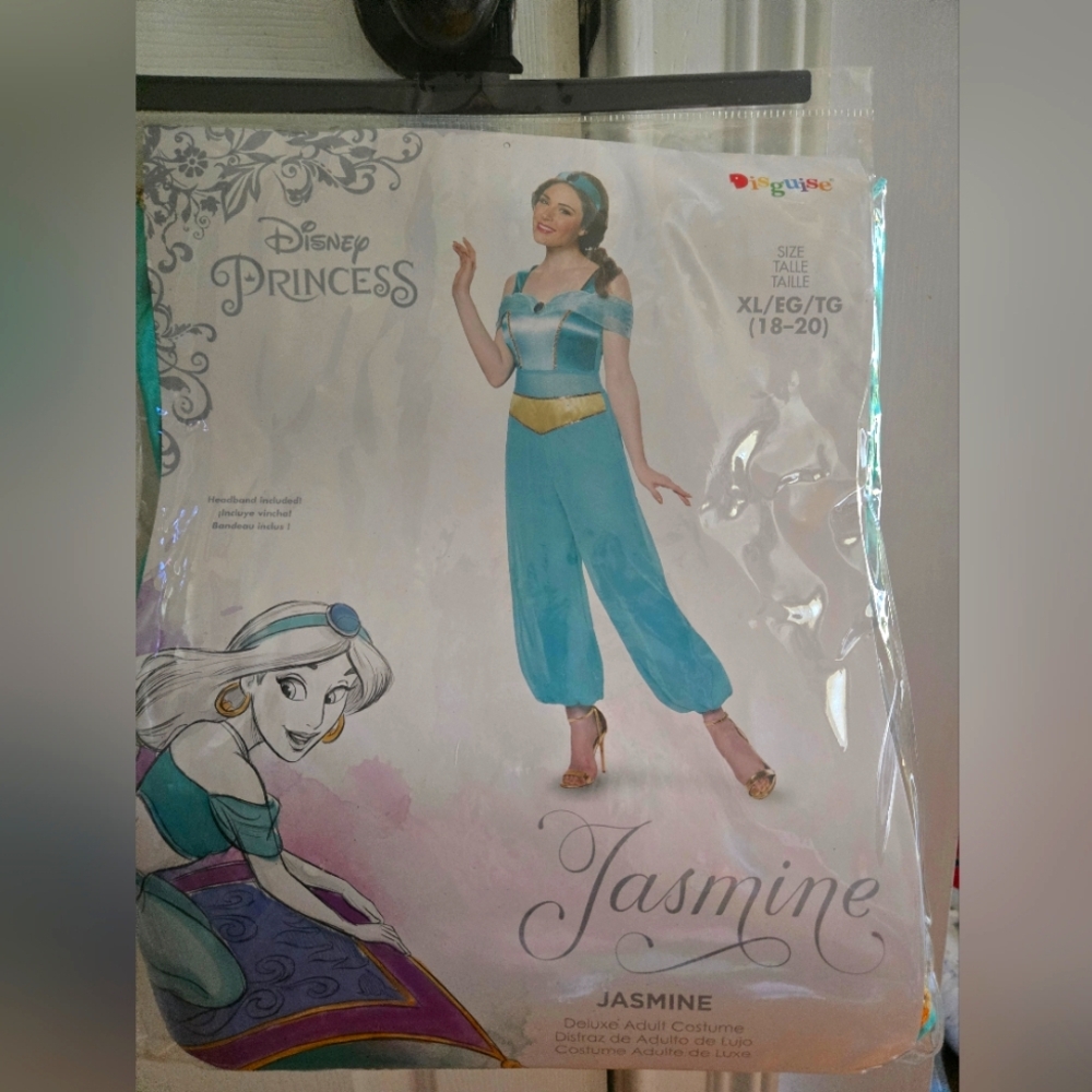 Disney Princess Jasmine Adults Costume - Blue